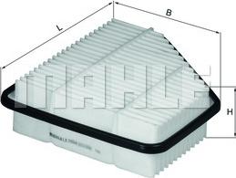 MAHLE LX 2864 - Filtru aer aaoparts.ro