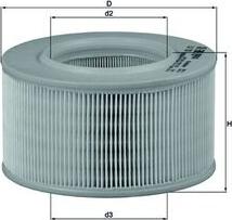 MAHLE LX 720 - Filtru aer aaoparts.ro