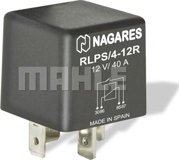 MAHLE MR 86 - Releu, curent alimentare aaoparts.ro