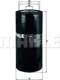 MAHLE OC 484 - Filtru ulei aaoparts.ro