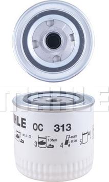 MAHLE OC 313 - Filtru ulei aaoparts.ro