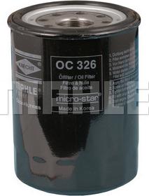 MAHLE OC 326 - Filtru ulei aaoparts.ro