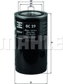 MAHLE OC 29 - Filtru ulei aaoparts.ro