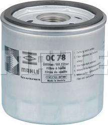 MAHLE OC 78 - Filtru ulei aaoparts.ro