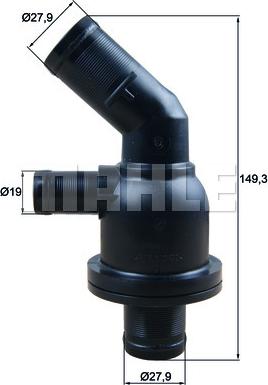 MAHLE TH 55 87 - Termostat,lichid racire aaoparts.ro