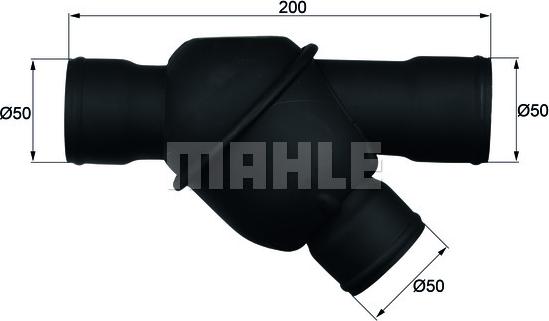 MAHLE TH 8 83 - Termostat,lichid racire aaoparts.ro