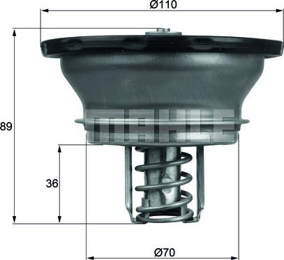 MAHLE THD 3 82 - Termostat,lichid racire aaoparts.ro