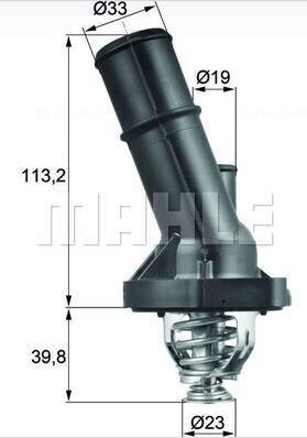 MAHLE TI 342 89 - Termostat,lichid racire aaoparts.ro