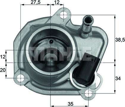 MAHLE TI 29 87 - Termostat,lichid racire aaoparts.ro