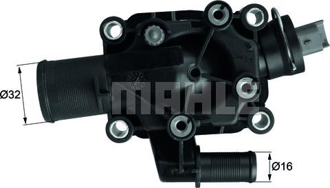 MAHLE TI 210 89 - Termostat,lichid racire aaoparts.ro