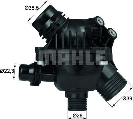 MAHLE TM 14 97 - Termostat,lichid racire aaoparts.ro