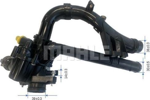 MAHLE TM 102 97D - Termostat,lichid racire aaoparts.ro