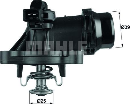 MAHLE TM 18 105 - Termostat,lichid racire aaoparts.ro