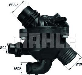 MAHLE TM 30 97 - Termostat,lichid racire aaoparts.ro