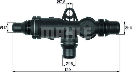 MAHLE TO482 - Termostat,racire ulei aaoparts.ro