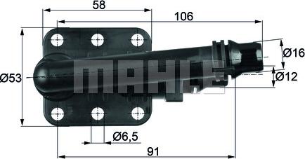 MAHLE TO582 - Termostat,racire ulei aaoparts.ro