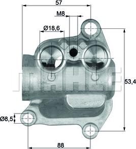 MAHLE TO 12 100 - Termostat,racire ulei aaoparts.ro