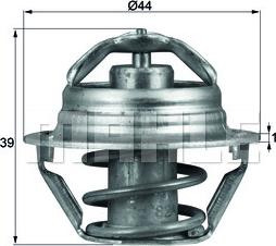 MAHLE TX 90 82 D - Termostat,lichid racire aaoparts.ro