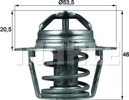 MAHLE TX9189D - Termostat,lichid racire aaoparts.ro