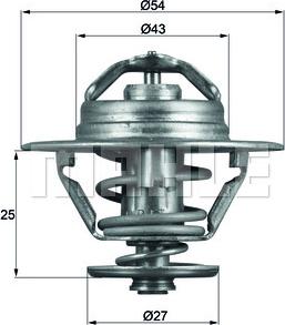 MAHLE TX 93 83D - Termostat,lichid racire aaoparts.ro