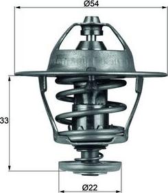 MAHLE TX 53 85D - Termostat,lichid racire aaoparts.ro