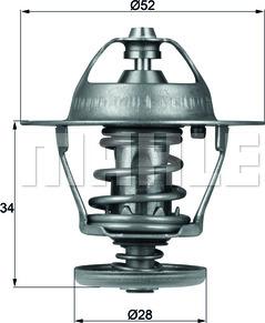 MAHLE TX 68 88D - Termostat,lichid racire aaoparts.ro