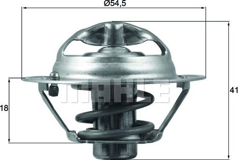 MAHLE TX 162 82D - Termostat,lichid racire aaoparts.ro