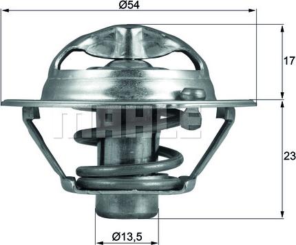 MAHLE TX 118 82D - Termostat,lichid racire aaoparts.ro