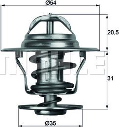 MAHLE TX 13 92D - Termostat,lichid racire aaoparts.ro