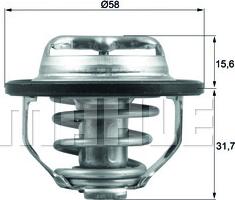 MAHLE TX 122 82 - Termostat,lichid racire aaoparts.ro