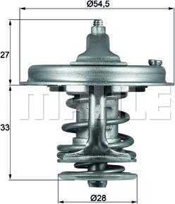 MAHLE TX 78 83 - Termostat,lichid racire aaoparts.ro