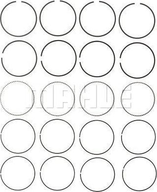 MAHLE 51471CP - Set segmenti piston aaoparts.ro