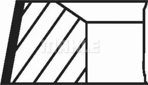 MAHLE 028 RS 10105 0N0 - Set segmenti piston aaoparts.ro