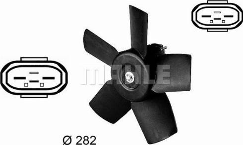 MAHLE CFF 18 000S - Ventilator, radiator aaoparts.ro