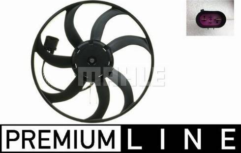 MAHLE CFF 263 000P - Ventilator, radiator aaoparts.ro
