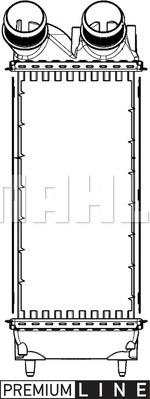 MAHLE CI 367 000P - Intercooler, compresor aaoparts.ro