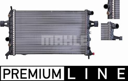 MAHLE CR 228 000P - Radiator, racire motor aaoparts.ro