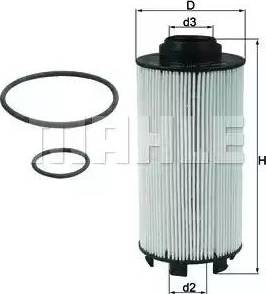 MAHLE KX 403D - Filtru combustibil aaoparts.ro