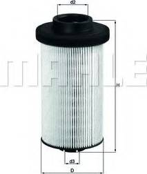 MAHLE KX 80D - Filtru combustibil aaoparts.ro
