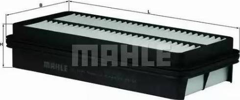 MAHLE LX 1691 - Filtru aer aaoparts.ro