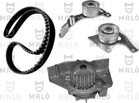 AKRON-MALÒ 1555040 - Set pompa apa + curea dintata aaoparts.ro