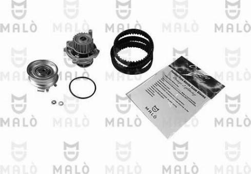 AKRON-MALÒ 1555068 - Set pompa apa + curea dintata aaoparts.ro