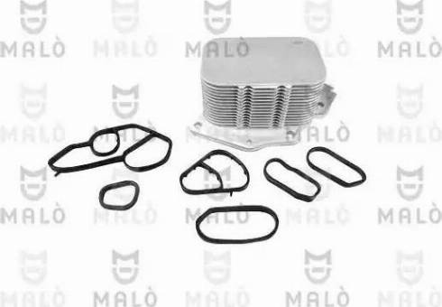 AKRON-MALÒ 135005 - Radiator ulei, ulei motor aaoparts.ro