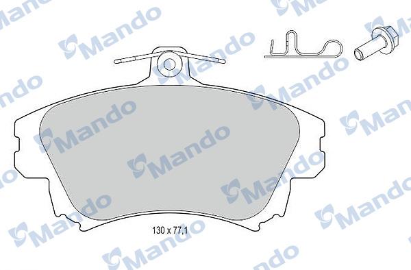 Mando MBF015132 - Set placute frana,frana disc aaoparts.ro