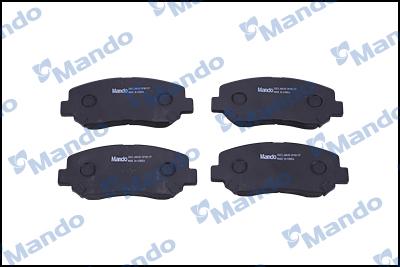 Mando MPA16 - Set placute frana,frana disc aaoparts.ro
