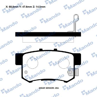 OSSCA 21871 - Set placute frana,frana disc aaoparts.ro