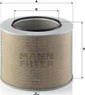 Mann-Filter C 42 1729 - Filtru aer aaoparts.ro