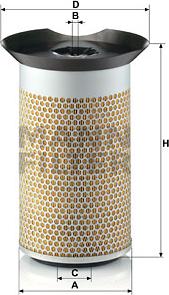 Baldwin PA3446 - Filtru aer aaoparts.ro