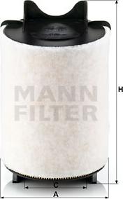 Mann-Filter C 14 130/1 - Filtru aer aaoparts.ro