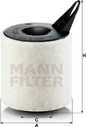 Mann-Filter C 1370 - Filtru aer aaoparts.ro